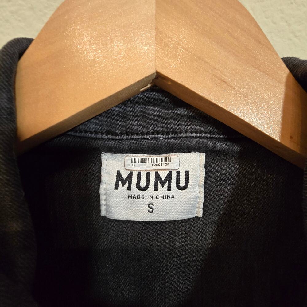 Show Me Your Mumu Everhart Jumpsuit in Pitch Black Sz S - Picture 6 of 8